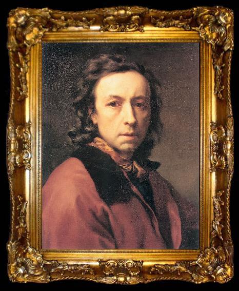 framed  MENGS, Anton Raphael Self-Portrait, ta009-2